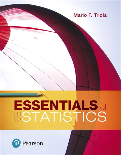 Essentials of Statistics,New