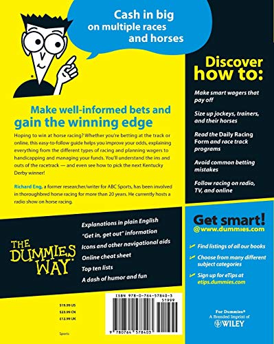 Betting Horse Racing For Dummies