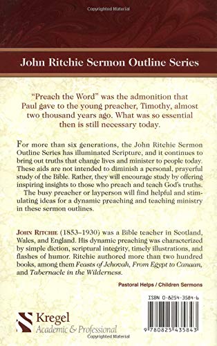 500 Sermon Outlines/Children***OP***,Used