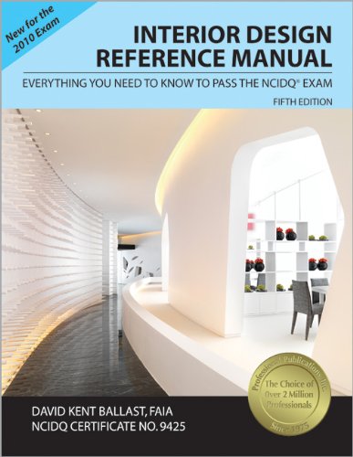 Interior Design Reference Manual: Everything You Need To Know To Pass The Ncidq Exam