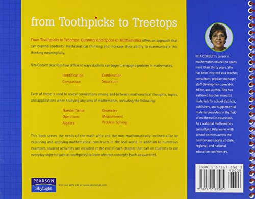 From Toothpicks to Treetops: Quantity and Space in Mathematics,Used