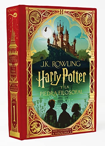 Harry Potter y la piedra filosofal (Ed. Minalima) / Harry Potter and the Sorcerer's Stone: MinaLima Edition (Spanish Edition),Used