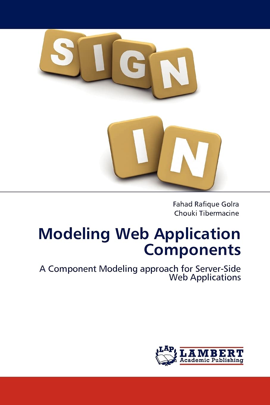 Modeling Web Application Components: A Component Modeling approach for ServerSide Web Applications,Used