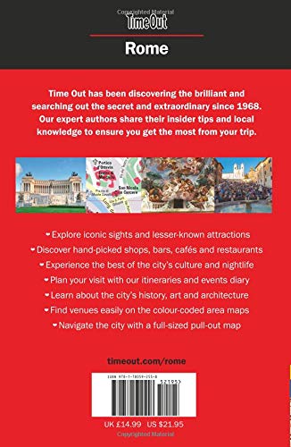 Time Out Rome City Guide: Travel Guide (Time Out Guides),Used