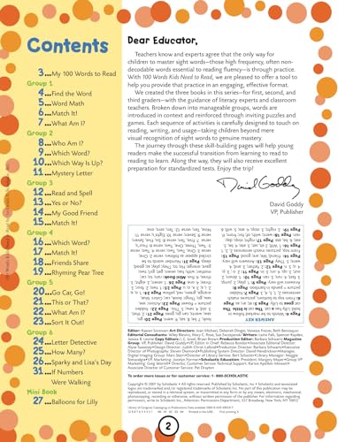 100 Words Kids Need To Read By 1St Grade: Sight Word Practice To Build Strong Readers