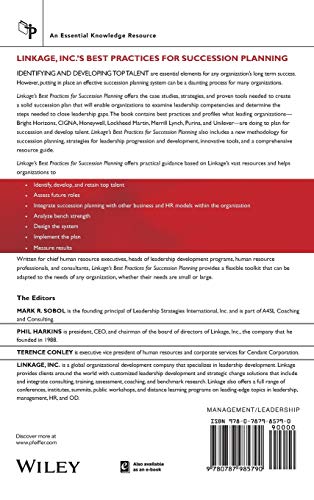 Linkage Inc.'s Best Practices for Succession Planning (Essential Knowledge Resource),New