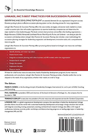 Linkage Inc.'s Best Practices for Succession Planning (Essential Knowledge Resource),Used