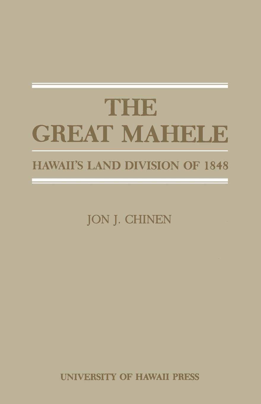 The Great Mahele,New
