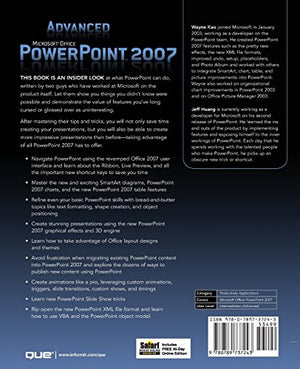 Advanced Microsoft Office PowerPoint 2007: Insights and Advice from the Experts,Used