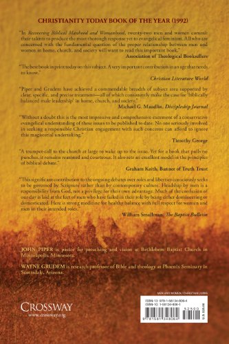 Recovering Biblical Manhood and Womanhood: A Response to Evangelical Feminism,Used