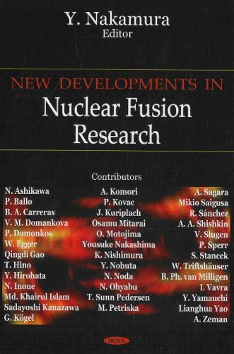 New Developments in Nuclear Fusion Research,Used