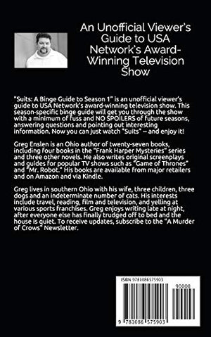 Suits: A Binge Guide to Season 1: An Unofficial Viewers Guide to USA Networks AwardWinning Television Show,Used