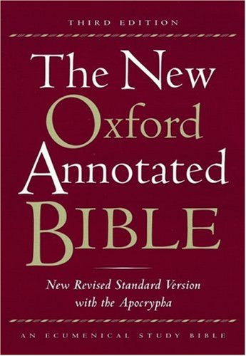 The New Oxford Annotated Bible with the Apocrypha, Third Edition, New Revised Standard Version,Used