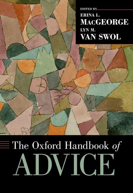 The Oxford Handbook of Advice (Oxford Handbooks),Used