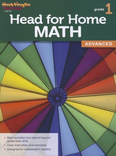Head for Home Math: Advanced Workbook Grade 1,Used