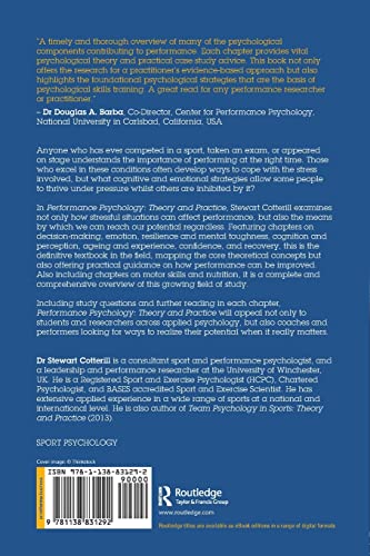 Performance Psychology: Theory and Practice,Used