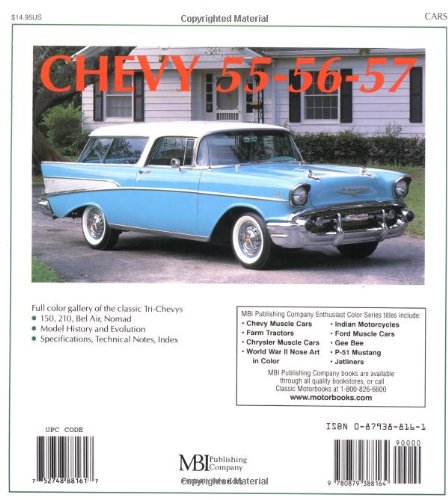 Chevy 555657 (Enthusiast Color Series),Used