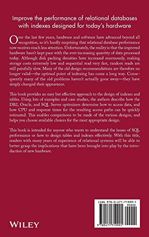 Relational Database Index Design and the Optimizers,Used