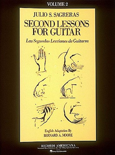 Second Lesson for Guitar  Volume 2 : (English Text),Used