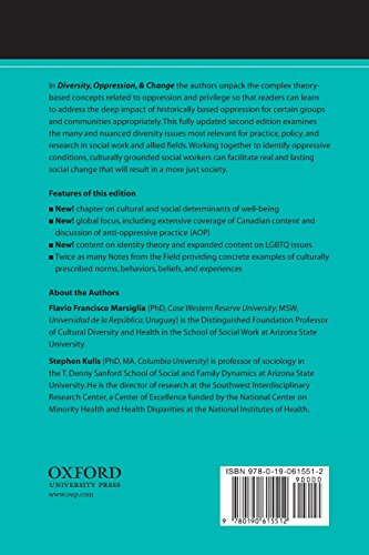 Diversity, Oppression, and Change: Culturally Grounded Social Work,Used