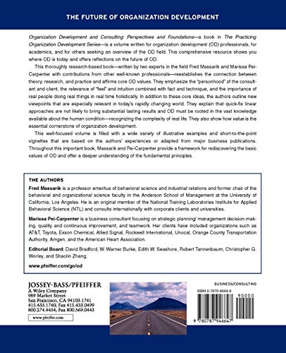 Organization Development and Consulting: Perspectives and Foundations (Practicing Organization Development Series),Used