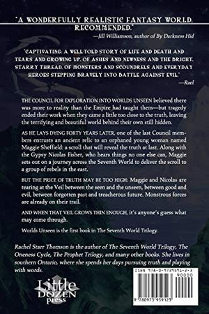 Worlds Unseen (Seventh World Trilogy),Used