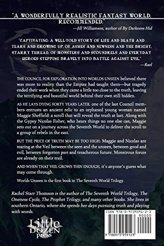 Worlds Unseen (Seventh World Trilogy),Used