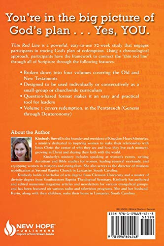 Thin Red Line, Volume 1: Tracing God's Amazing Story of Redemption Through Scripture,Used