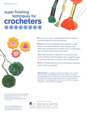 Super Finishing Techniques for Crocheters: Inspiration, Projects, and More for Finishing Crochet Patterns with Style (Knit & Cro,Used