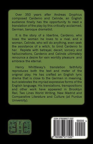 Cardenio and Celinde: German and English Edition,Used