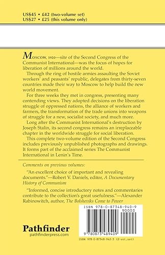 Workers of the World and Oppressed Peoples,Unite! Proceedings and Documents of the Second Congress of the Communist Internationa,Used
