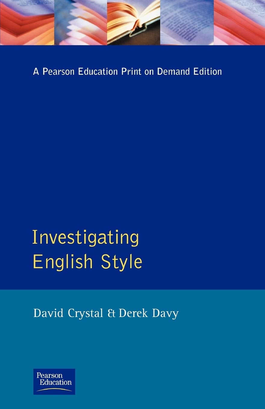 Investigating English Style (English Language),Used