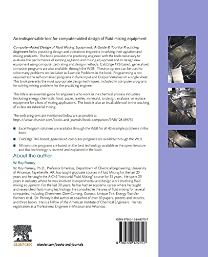 ComputerAided Design of Fluid Mixing Equipment: A Guide and Tool for Practicing Engineers,Used