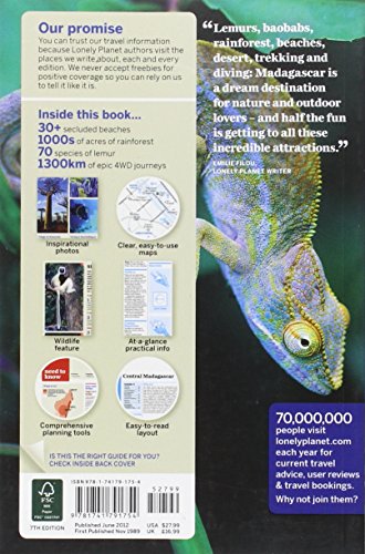 Madagascar (ingls) (LONELY PLANET),Used