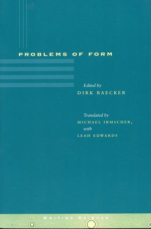 Problems Of Form (Writing Science),Used