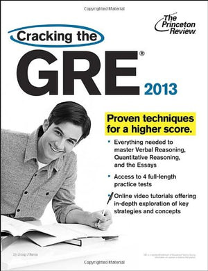 Cracking the GRE, 2013 Edition (Graduate School Test Preparation),Used