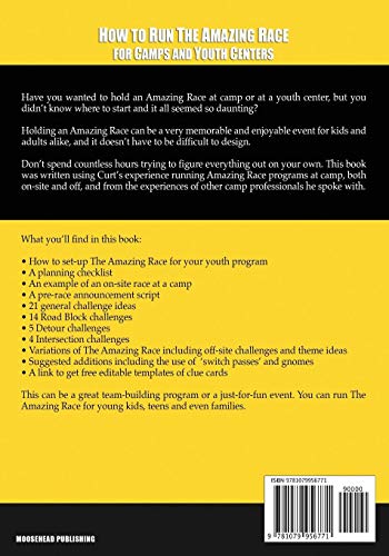 How to Run The Amazing Race: For Camps and Youth Centers,Used