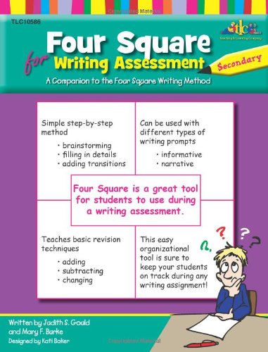 Four Square for Writing Assessment  Secondary,Used