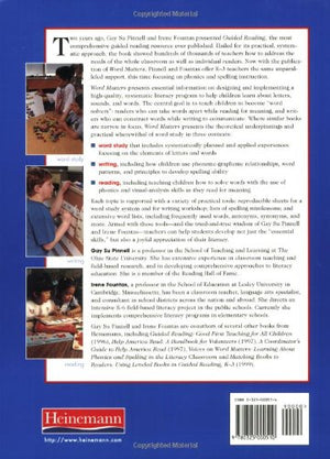 Word Matters: Teaching Phonics and Spelling in the Reading/Writing Classroom (F&P Professional Books and Multimedia),Used
