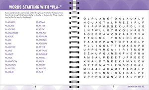 Brain Games  Large Print Word Search (Swirls),New