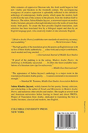Modern Arabic Poetry,Used