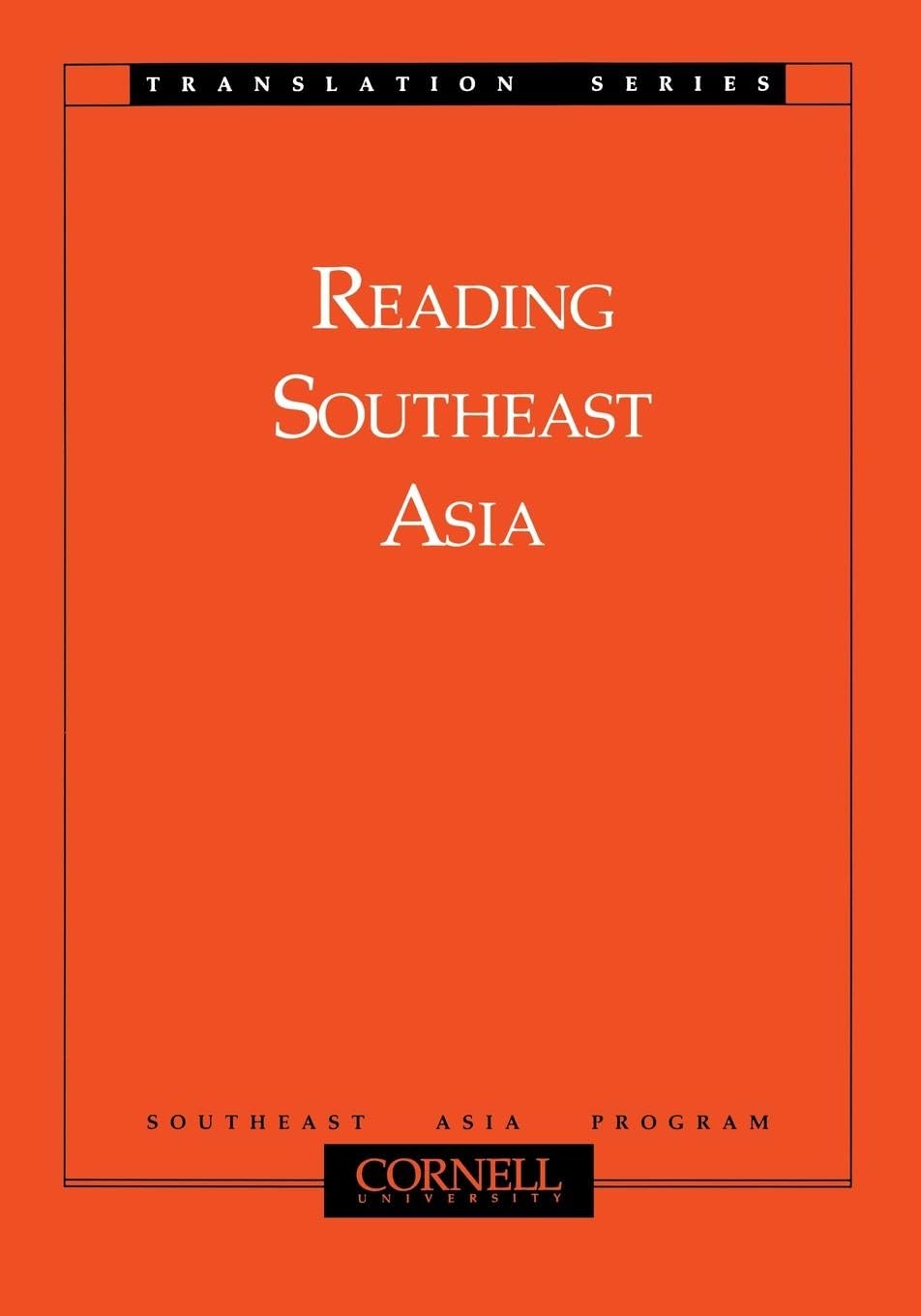 Reading Southeast Asia (Translation Series , Vol 1),Used