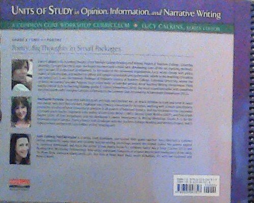 Poetry: Big Thoughts in Small Packages (Grade 2, Unit 4),Used