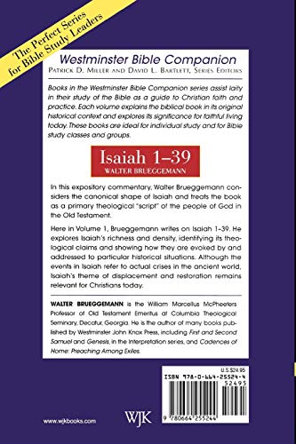 Isaiah, Vol. 1: Chapters 139 (Westminster Bible Companion),New