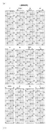 GT108  Guitar Grimoire  Chords and Voicings Instrument Case Book (GUITARE),Used