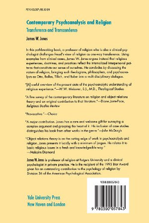 Contemporary Psychoanalysis and Religion: Transference and Transcendence,Used
