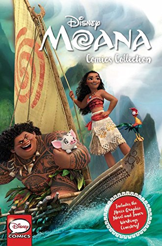 Disney Moana Comics Collection,Used