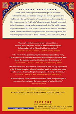 The Argumentative Indian: Writings On Indian History, Culture And Identity,New