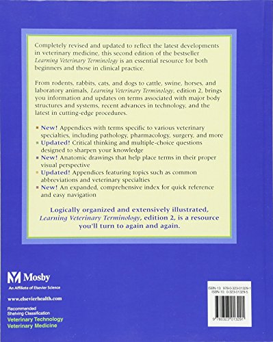 Learning Veterinary Terminology,Used
