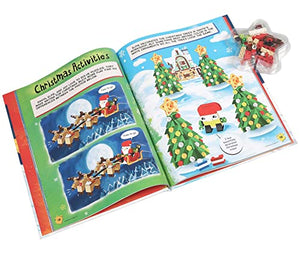 Lego Books: Build Christmas Fun! (Activity Book With Minifigure)-new